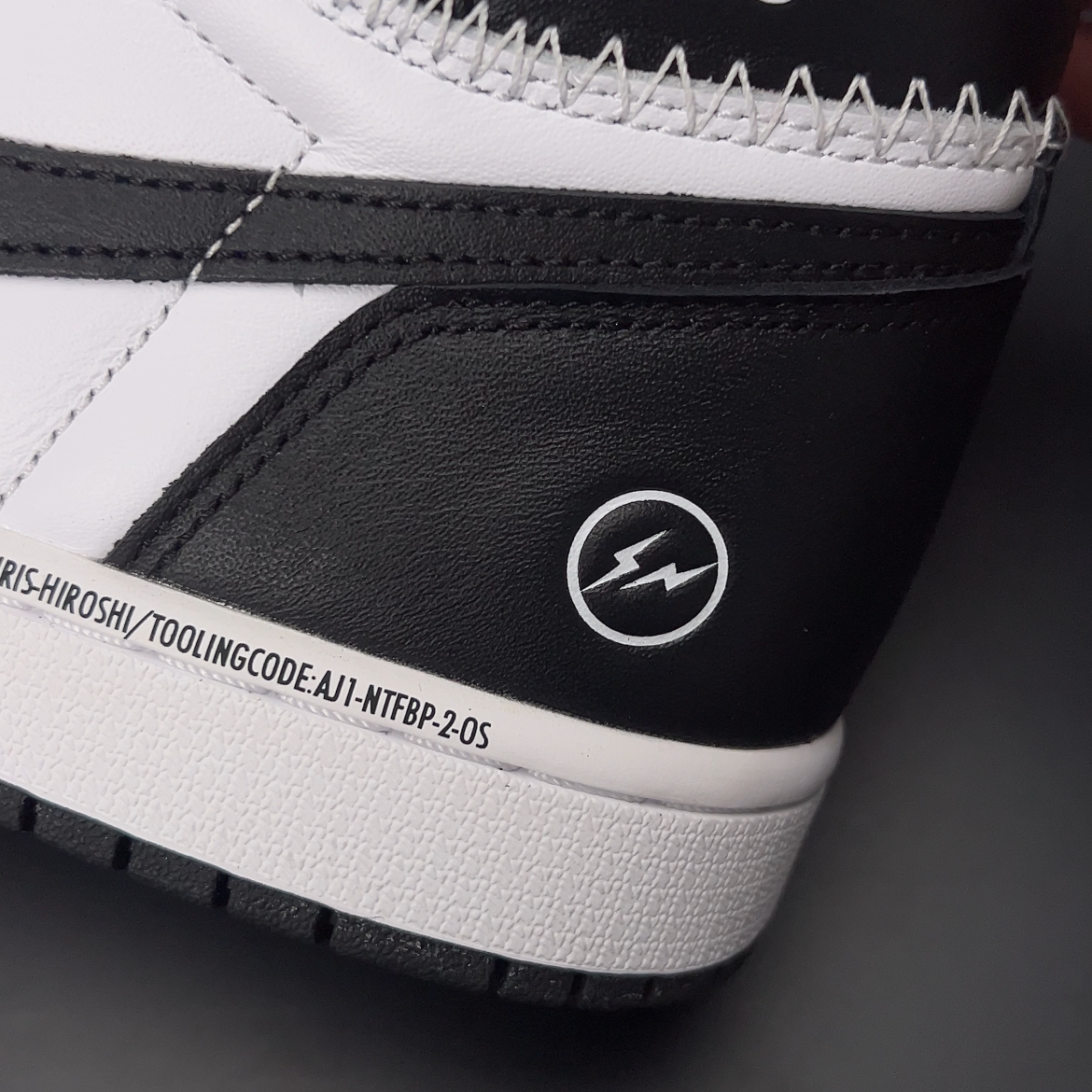 【LJR】fragment design × UNION × Nike Air Jordan 1 Retro High OG "Black/White"