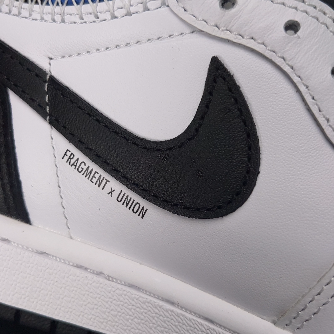 【LJR】fragment design × UNION × Nike Air Jordan 1 Retro High OG "Black/White"