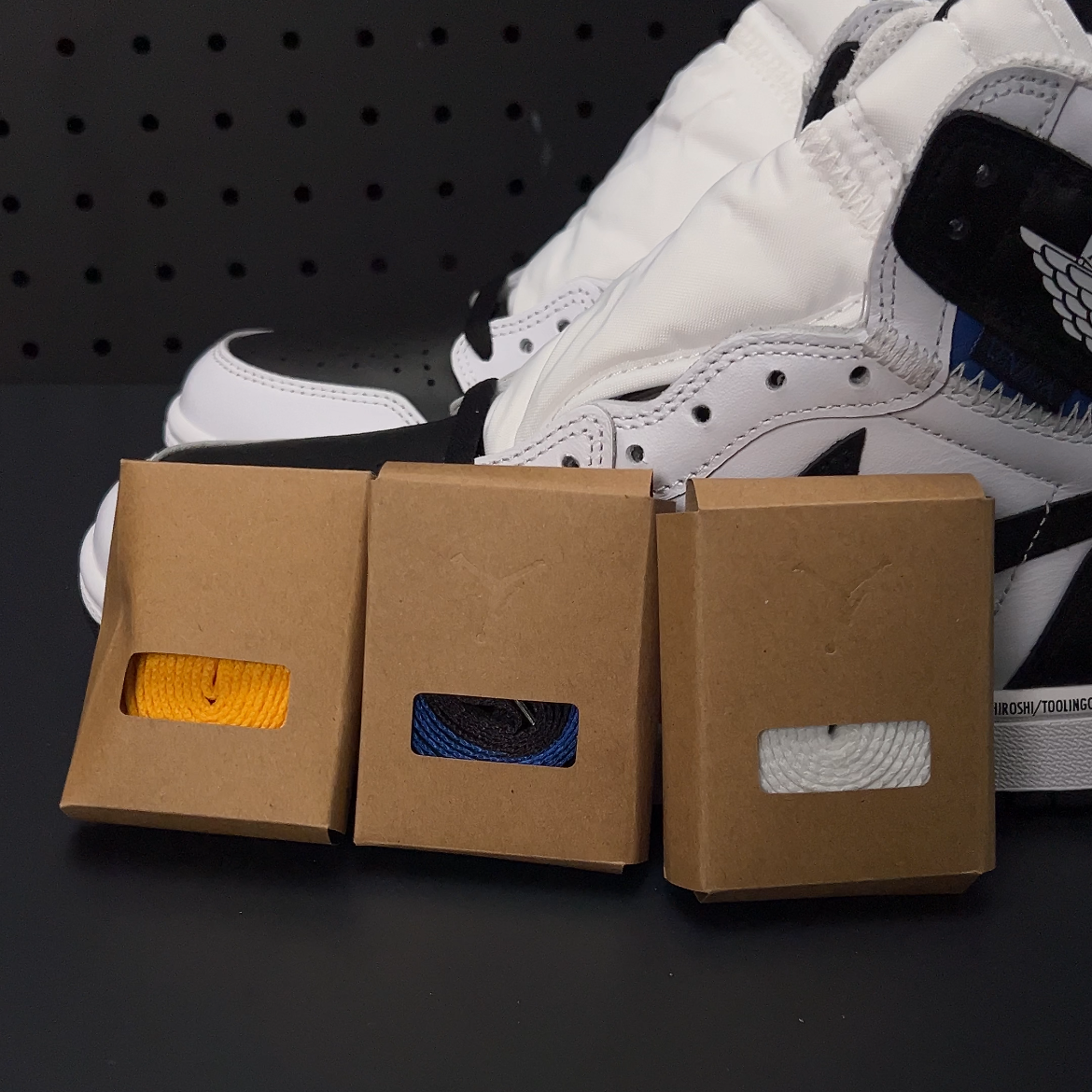 【LJR】fragment design × UNION × Nike Air Jordan 1 Retro High OG "Black/White"