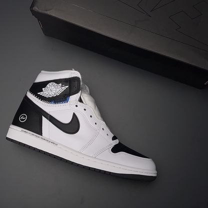 【LJR】fragment design × UNION × Nike Air Jordan 1 Retro High OG "Black/White"