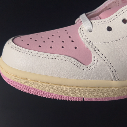 【LJR】Travis Scott × Nike Air Jordan 1 Low OG "Sail/Tropical Pink"