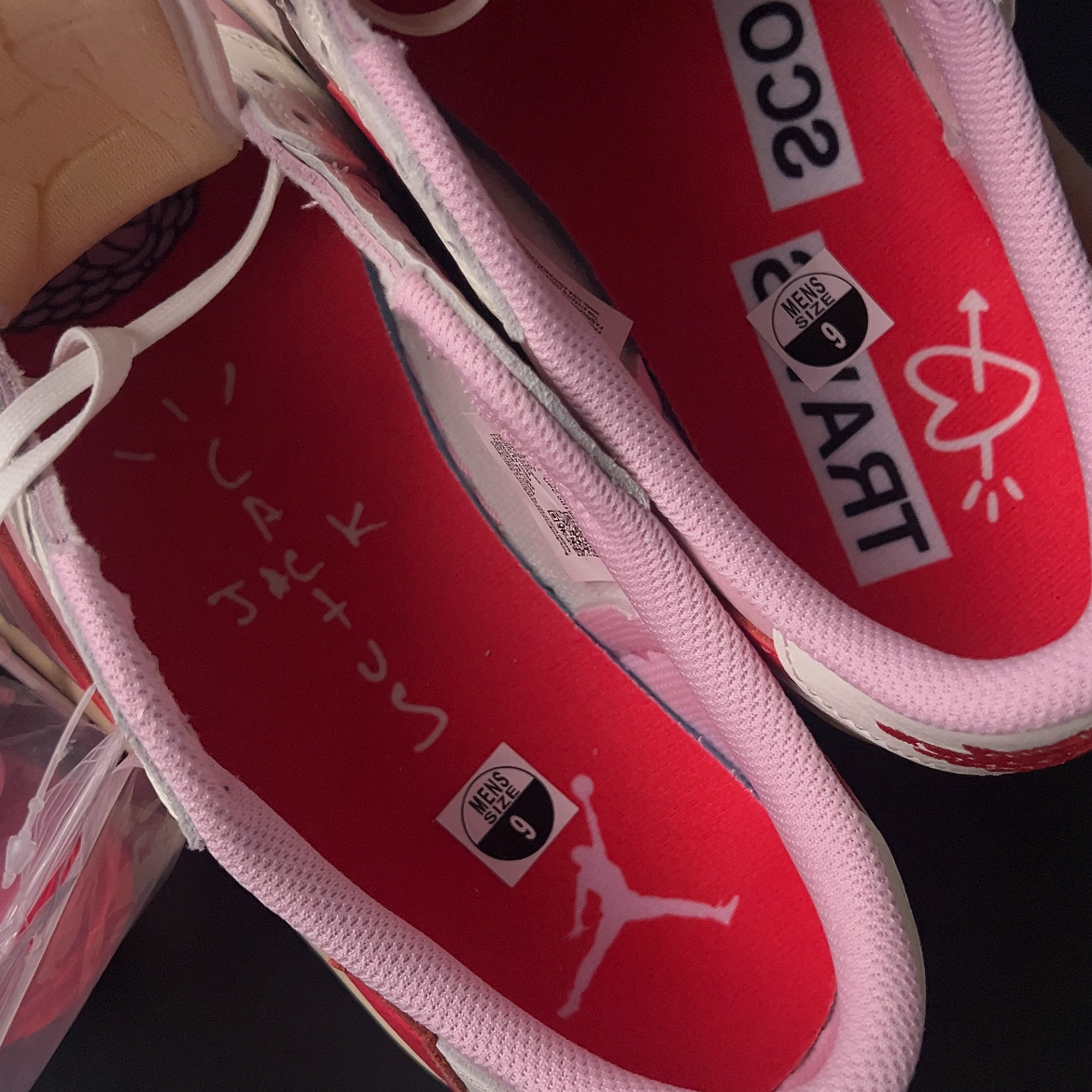【LJR】Travis Scott × Nike Air Jordan 1 Low OG "Sail/Tropical Pink"