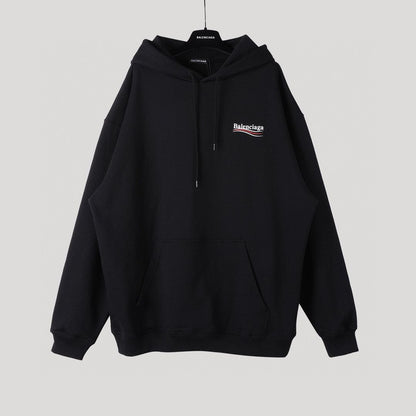 BalenciagaClassic Logo Printing Unisex Black