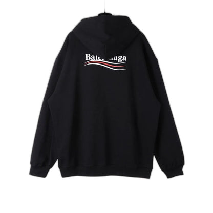 BalenciagaClassic Logo Printing Unisex Black