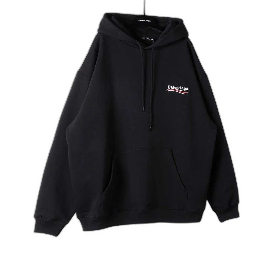 BalenciagaPolitical Campaign Medium Fit Hoodie 'Black'