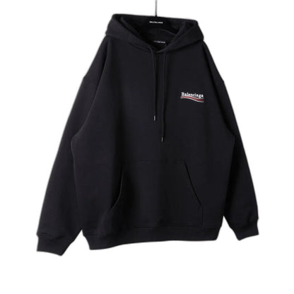 BalenciagaPolitical Campaign Medium Fit Hoodie 'Black'
