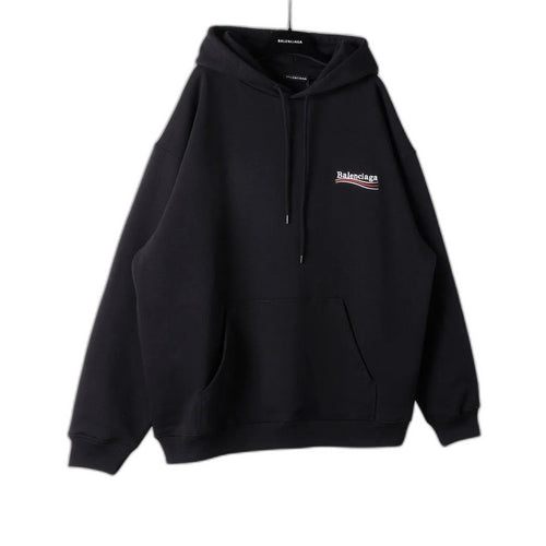 BalenciagaPolitical Campaign Medium Fit Hoodie 'Black'