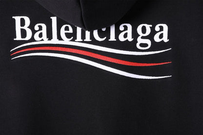 BalenciagaPolitical Campaign Medium Fit Hoodie 'Black'