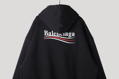 BalenciagaPolitical Campaign Medium Fit Hoodie 'Black'