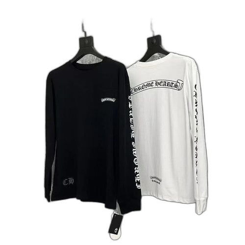 Chrome Hearts Scroll Long-Sleeve T-Shirt