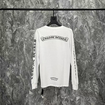 Chrome Hearts Scroll Long-Sleeve T-Shirt