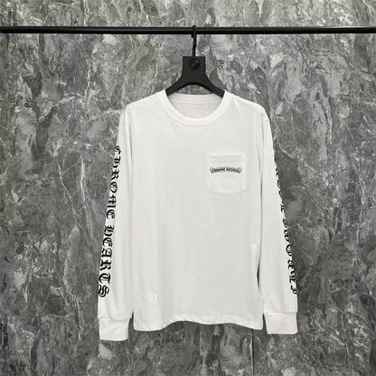 Chrome Hearts Scroll Long-Sleeve T-Shirt