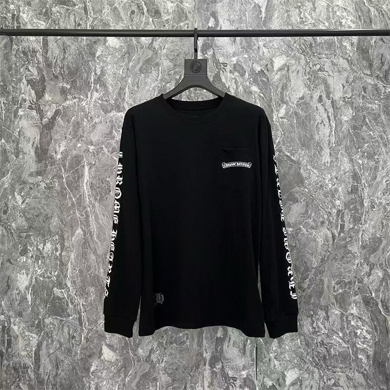 Chrome Hearts Scroll Long-Sleeve T-Shirt