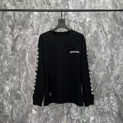 Chrome Hearts Scroll Long-Sleeve T-Shirt