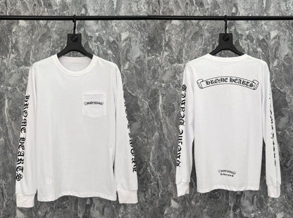Chrome Hearts Scroll Long-Sleeve T-Shirt