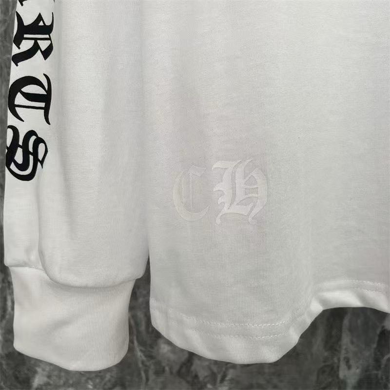 Chrome Hearts Scroll Long-Sleeve T-Shirt