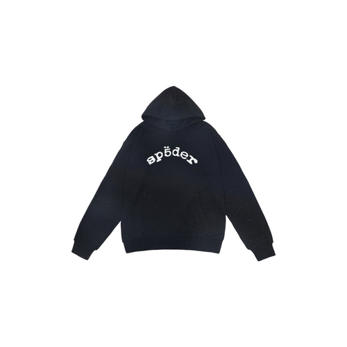Sp5der パーカー　ラインストーン