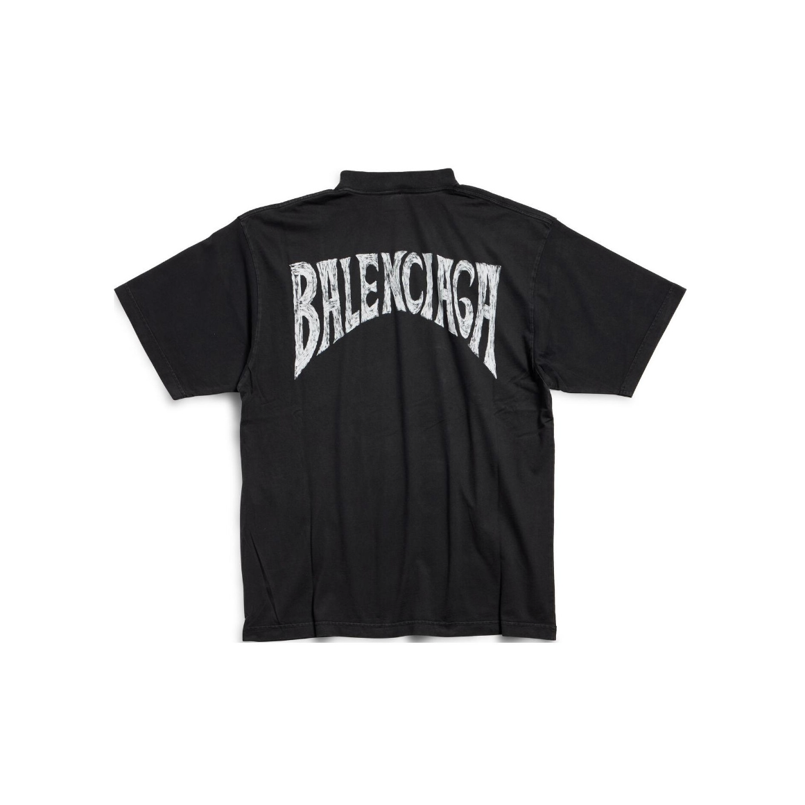 Balenciaga PARIS TROPICAL COTTON T-SHIRT