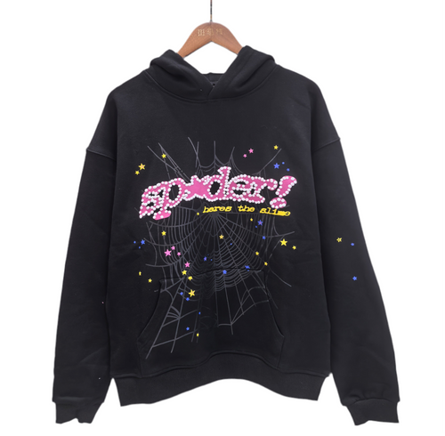 Sp5der パーカー/ブラック