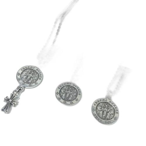 CHROME HEARTS DISC NECKLACE