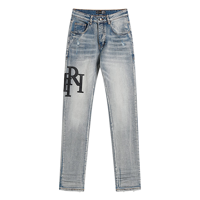 AMIRI Off-set logo jeans