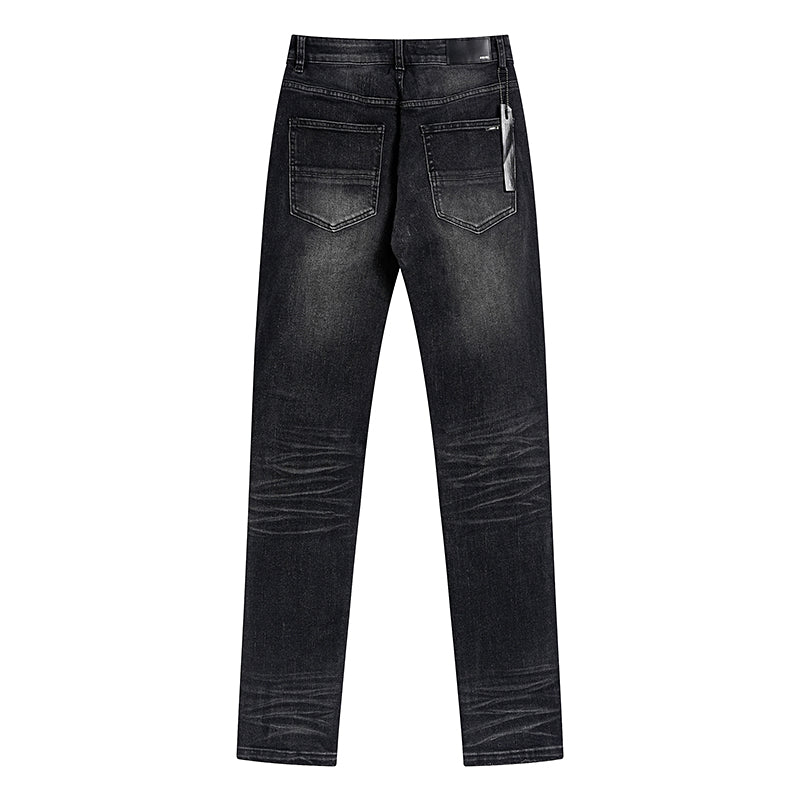 Amiri MX1 Ultrasuede Jean 'Vintage Black'