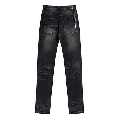 Amiri MX1 Ultrasuede Jean 'Vintage Black'