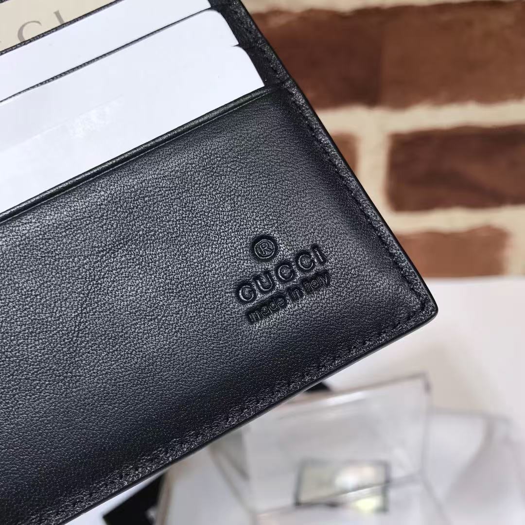 GUCCI Dorian Guccissima Bi-fold Wallet