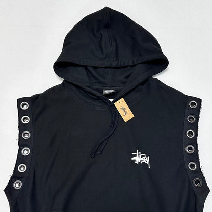 Stussy x JUNYA WATANABE Hooded Vest hooded sweatshirt