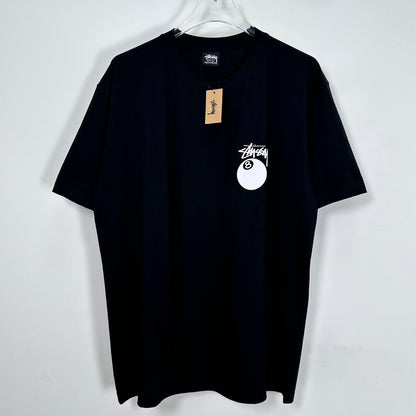 Stussy 8 Ball Pigment Dyed T-Shirt 'Black'