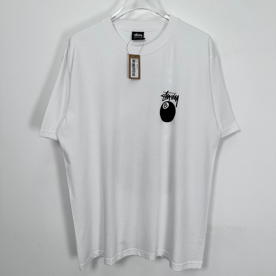 Stussy 8 Ball Pigment Dyed T-Shirt ''white'