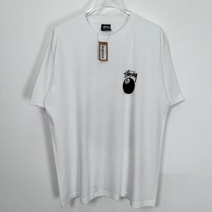 Stussy 8 Ball Pigment Dyed T-Shirt ''white'