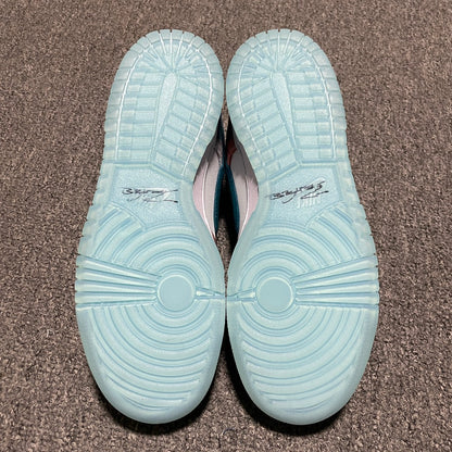 Futura × Nike SB Dunk Low "White and Geode Teal