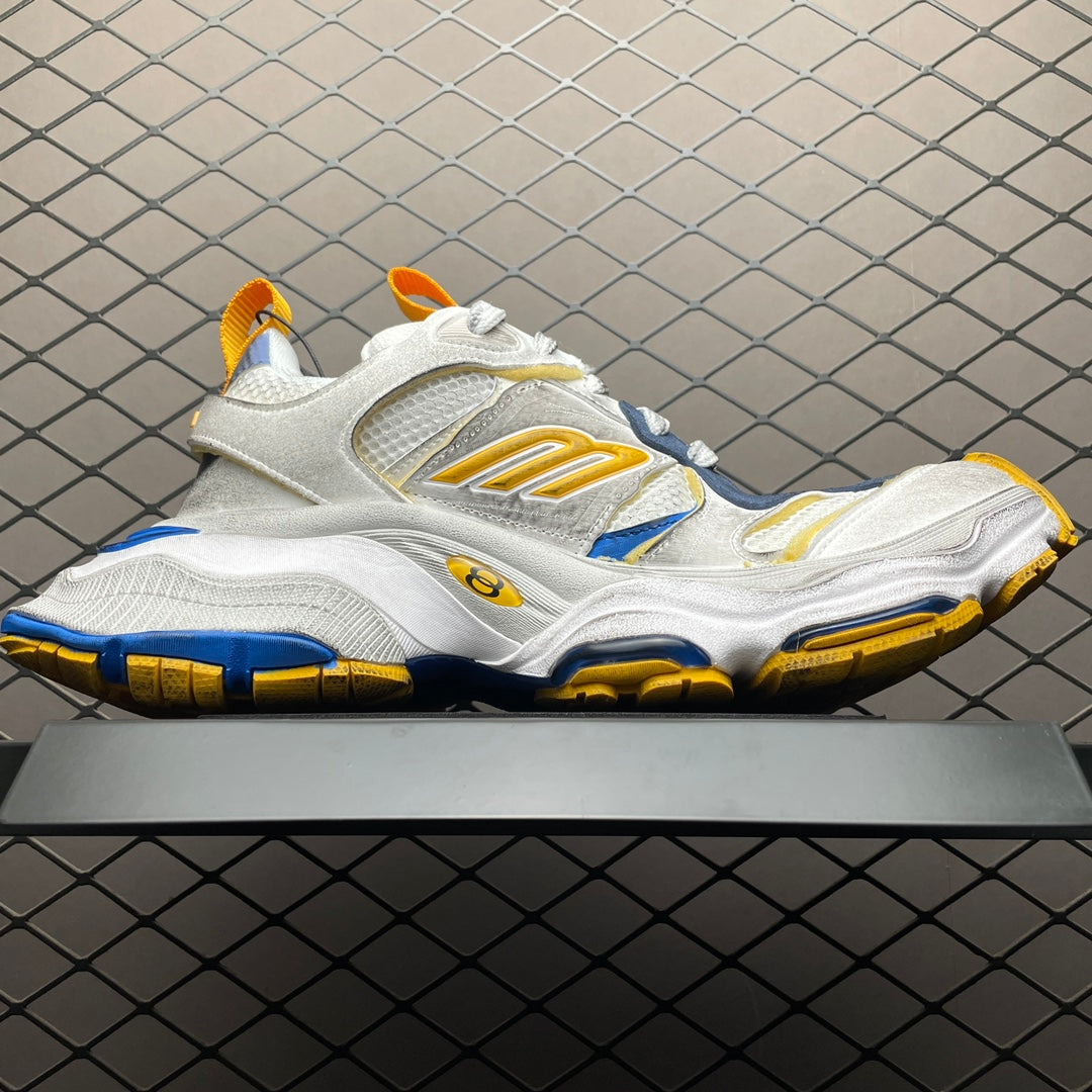 BALENCIAGA Cargo Sneaker "White/Grey/Orange/Blue"