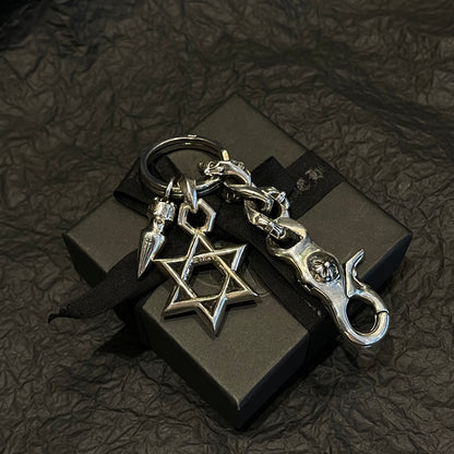 CHROME HEARTS key ring