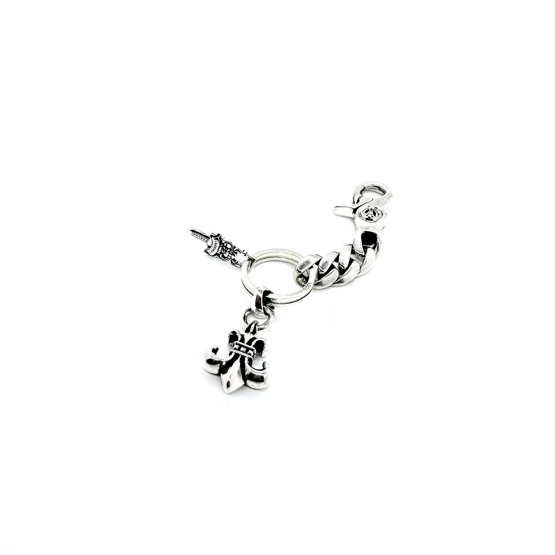 CHROME HEARTS key ring