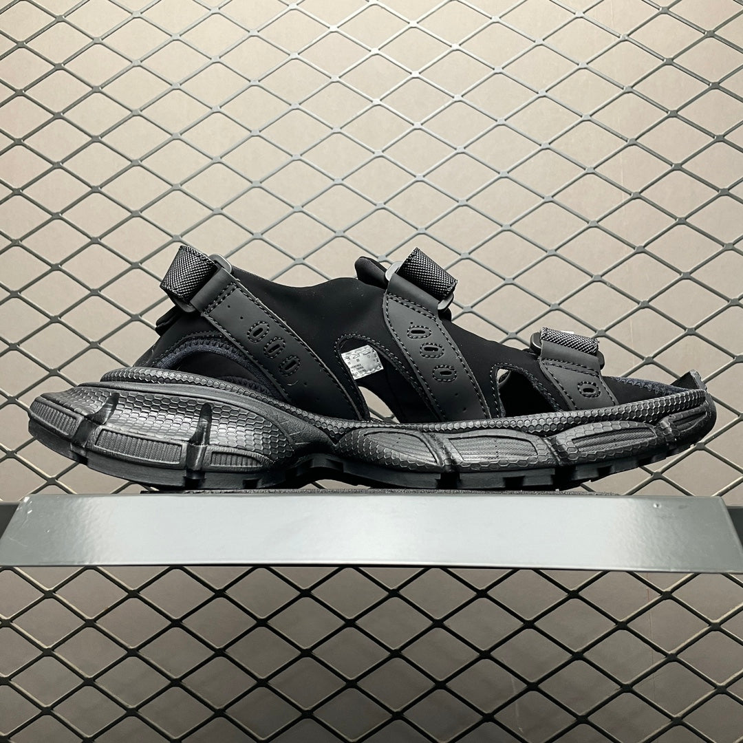 Balenciaga Black men's 3XL sandals