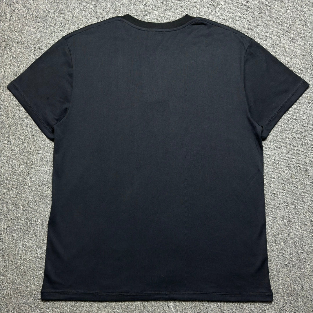 CELINE PARIS print crackle effect cotton jersey