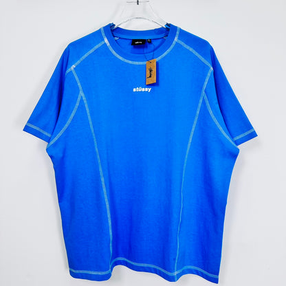 Stüssy Wave Short Sleeve Crew 'Blue'