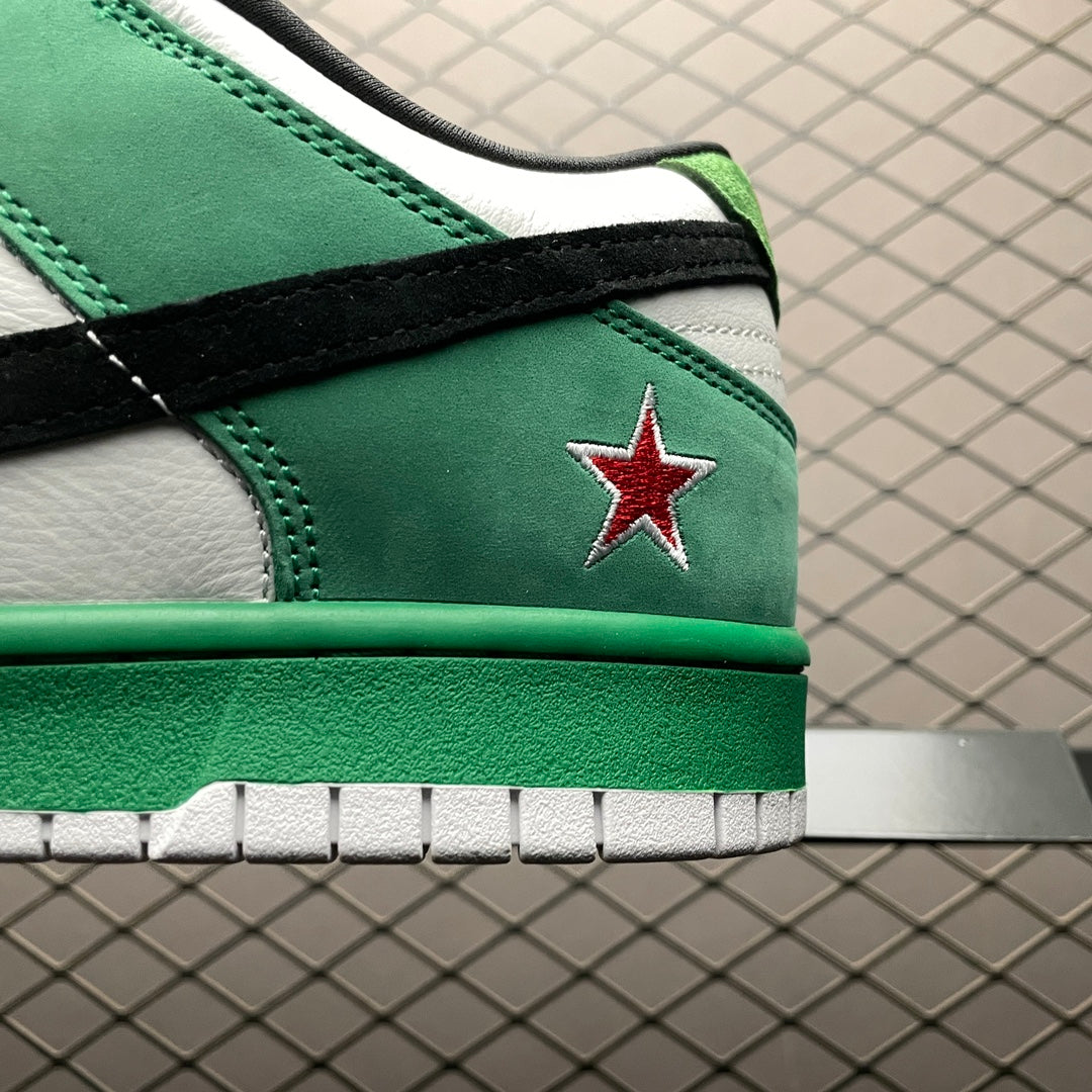 Nike SB Dunk Low "Heineken board shoes