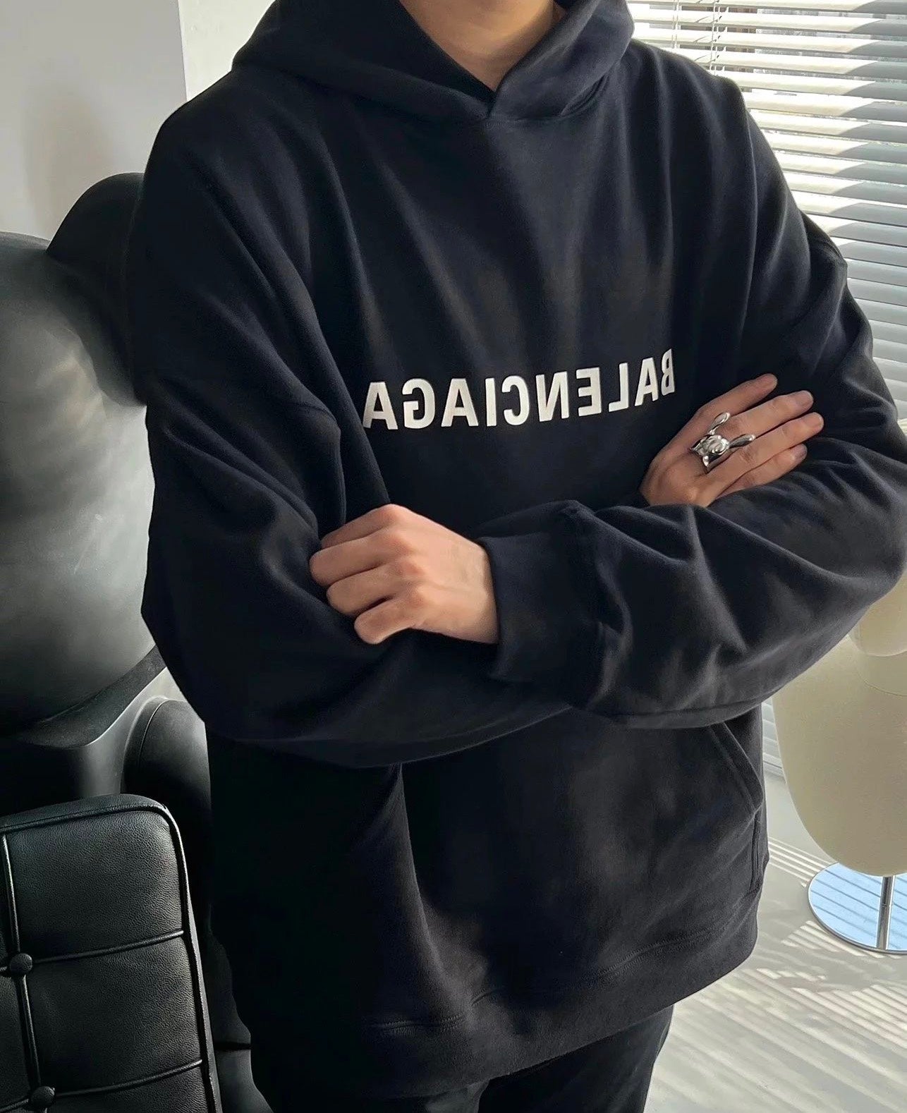 MIRROR BALENCIAGA HOODIE