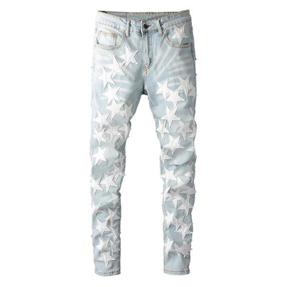 White Stars Denim
