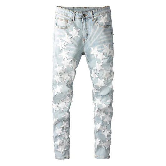 White Stars Denim