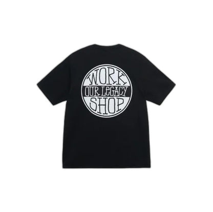 Stussy x Our Legacy Dot Pigment Dyed Tee "Black"