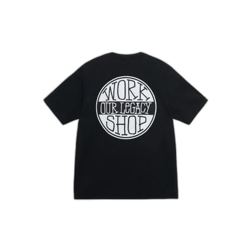Stussy x Our Legacy Dot Pigment Dyed Tee "Black"