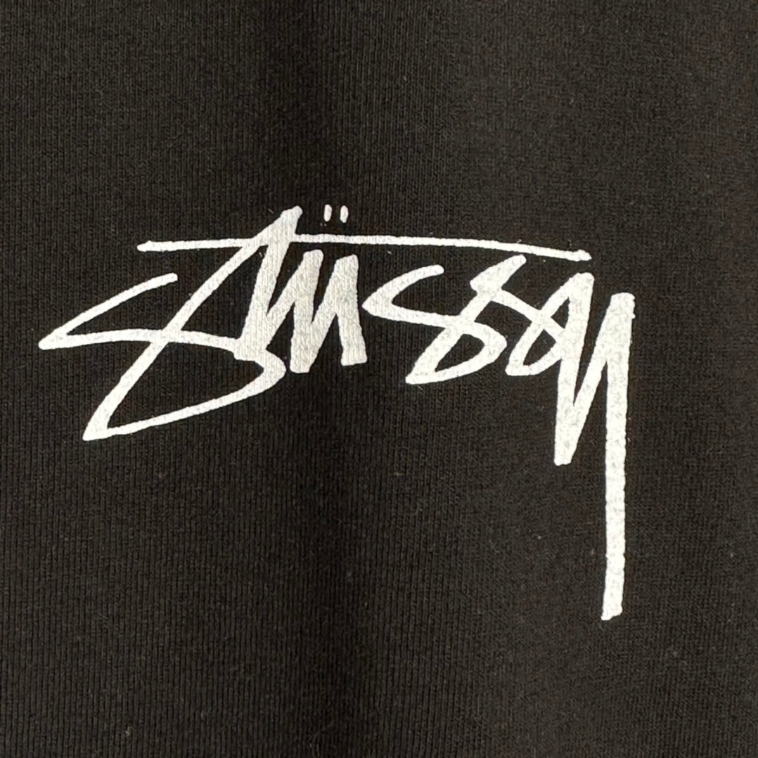 Stussy x Our Legacy Dot Pigment Dyed Tee "Black"