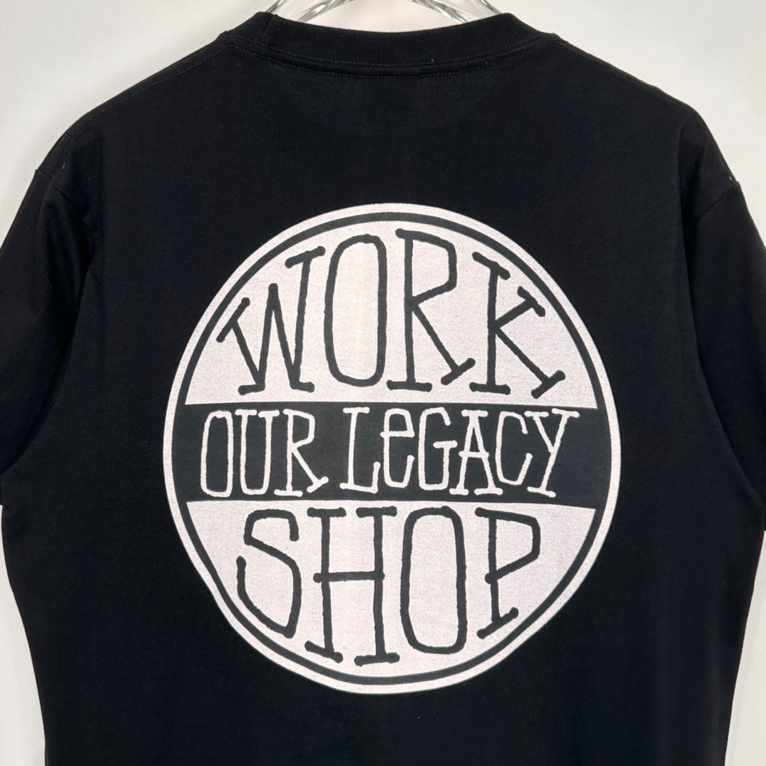 Stussy x Our Legacy Dot Pigment Dyed Tee "Black"