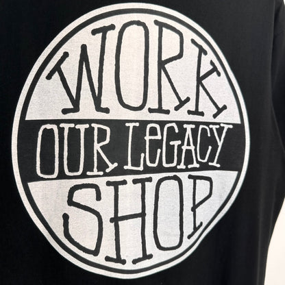 Stussy x Our Legacy Dot Pigment Dyed Tee "Black"