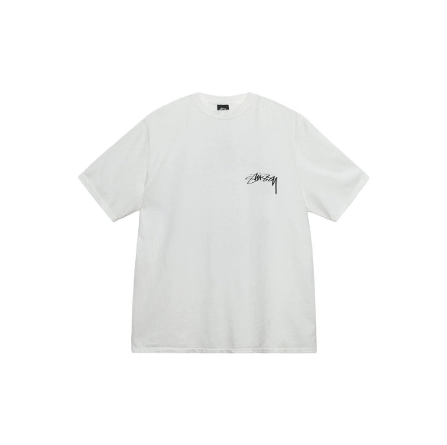 Stussy x Our Legacy Dot Pigment Dyed Tee "White"