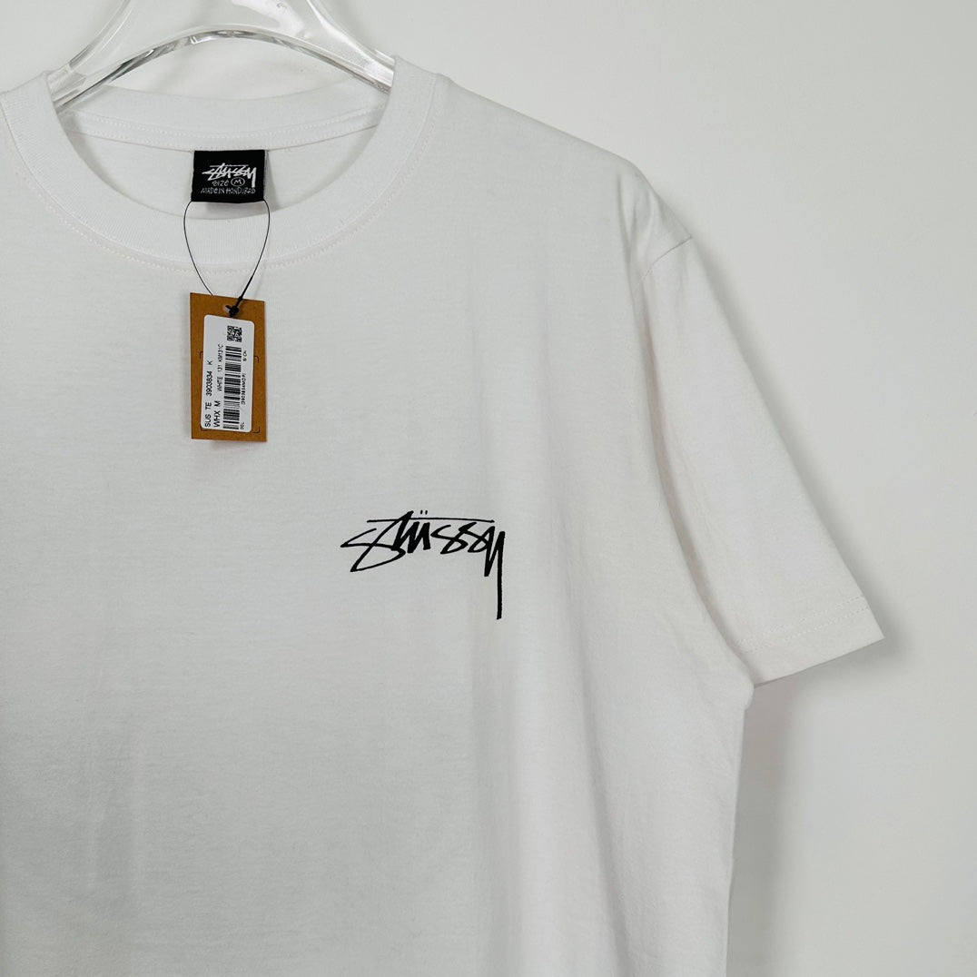 Stussy x Our Legacy Dot Pigment Dyed Tee "White"